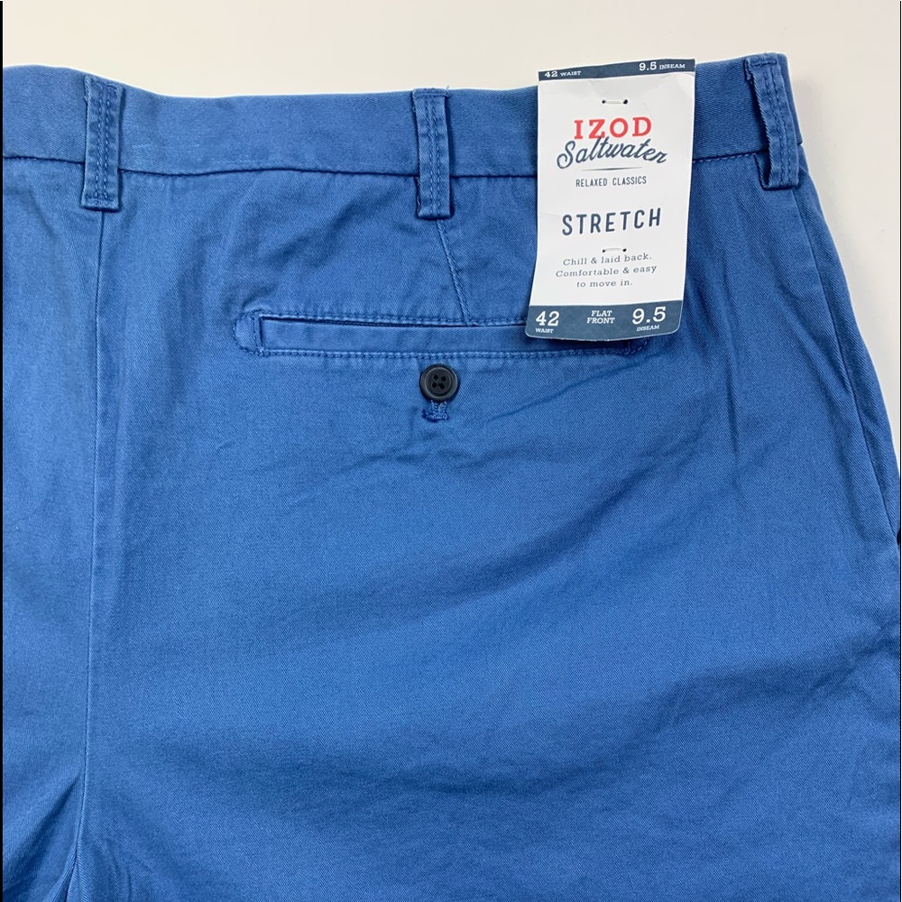 IZOD Saltwater Stretch relaxed classic shorts‎ 42 - Picture 3 of 5